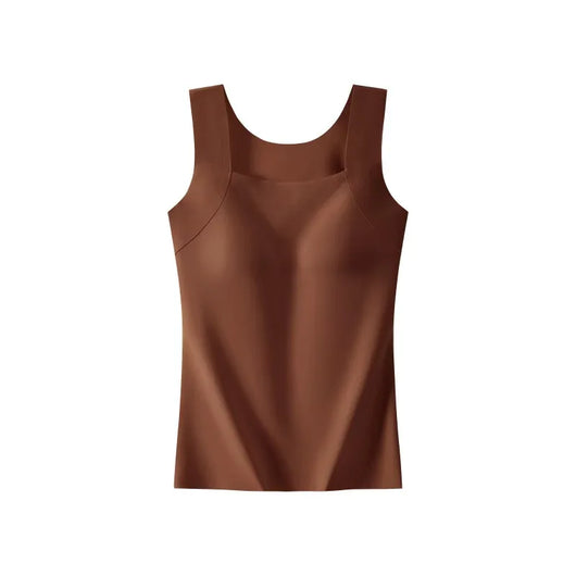Sexy Sleeveless Tank Tops Women Casual Vest Crop Camisole Seamless Sports Underwear with Chest Pads Summer Female Bra Lingerie